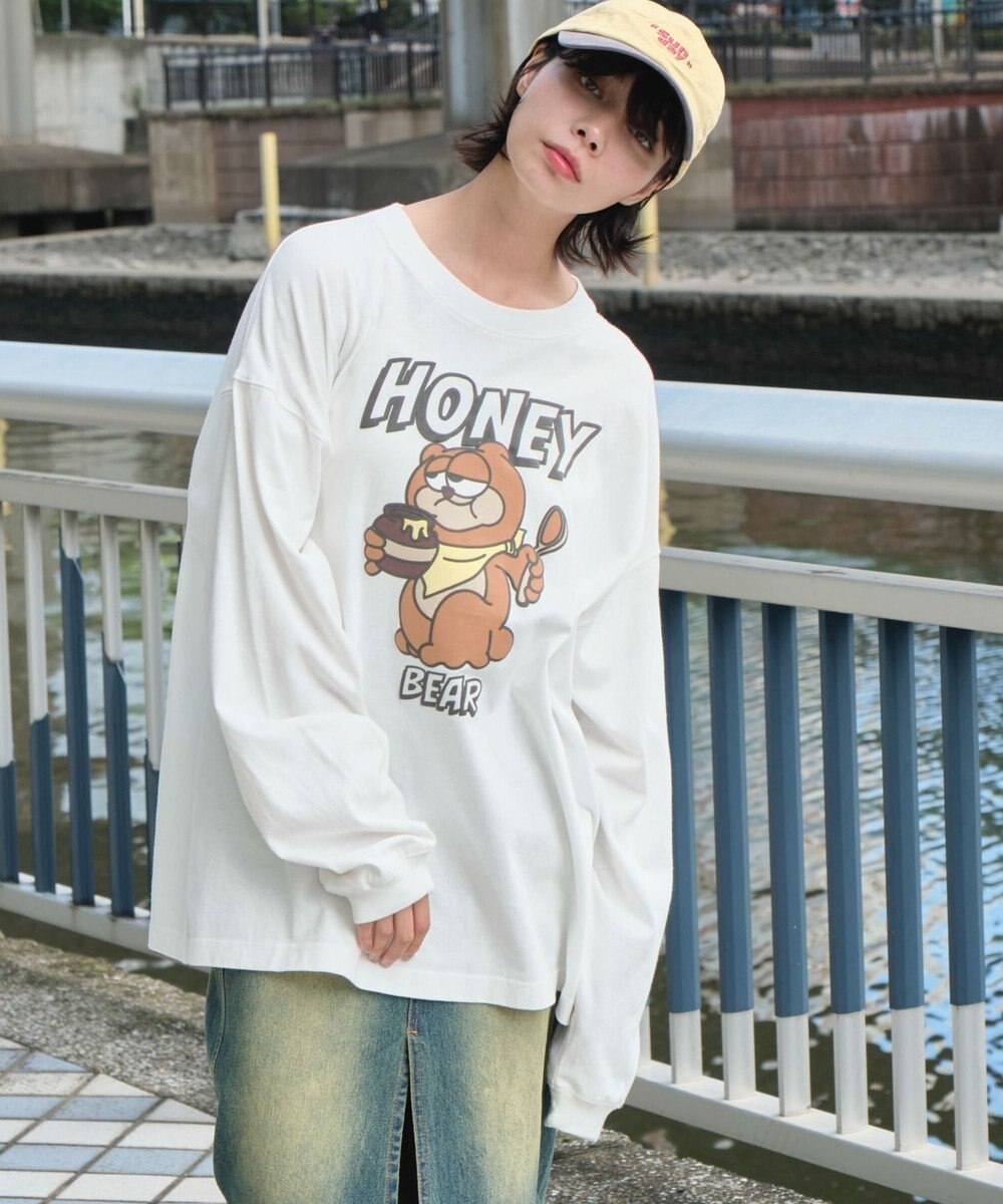 WEGO 【ユニセックス着用ITEM】アニマルキャラBIG　T（LS） 