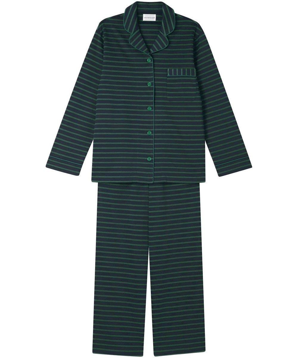 une nana cool 【綿混】ポンチボーダーパジャマ 