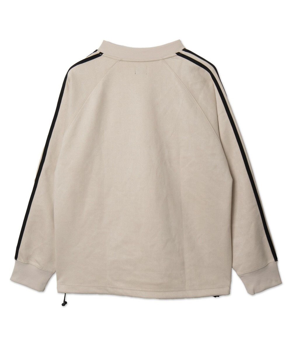 WEGO 【ユニセックス着用ITEM】フェイクスウェードグラフィックプルオーバー 