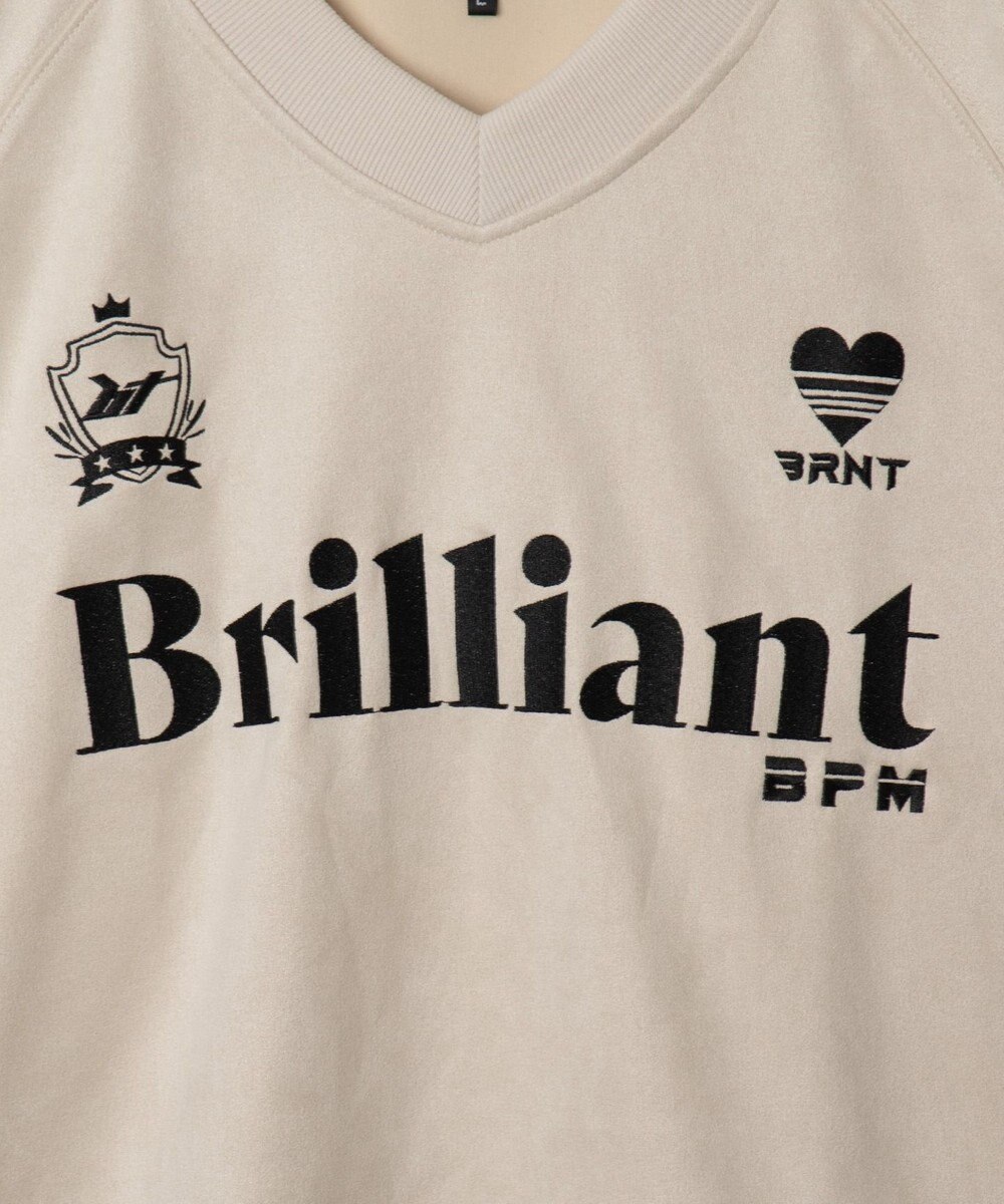 WEGO 【ユニセックス着用ITEM】フェイクスウェードグラフィックプルオーバー 