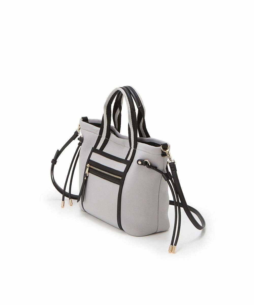 TOPKAPI 【新色追加】【TREASURE TOPKAPI】ネオプレン フロントポケット 2way ショルダー付き ミニトートバッグ 