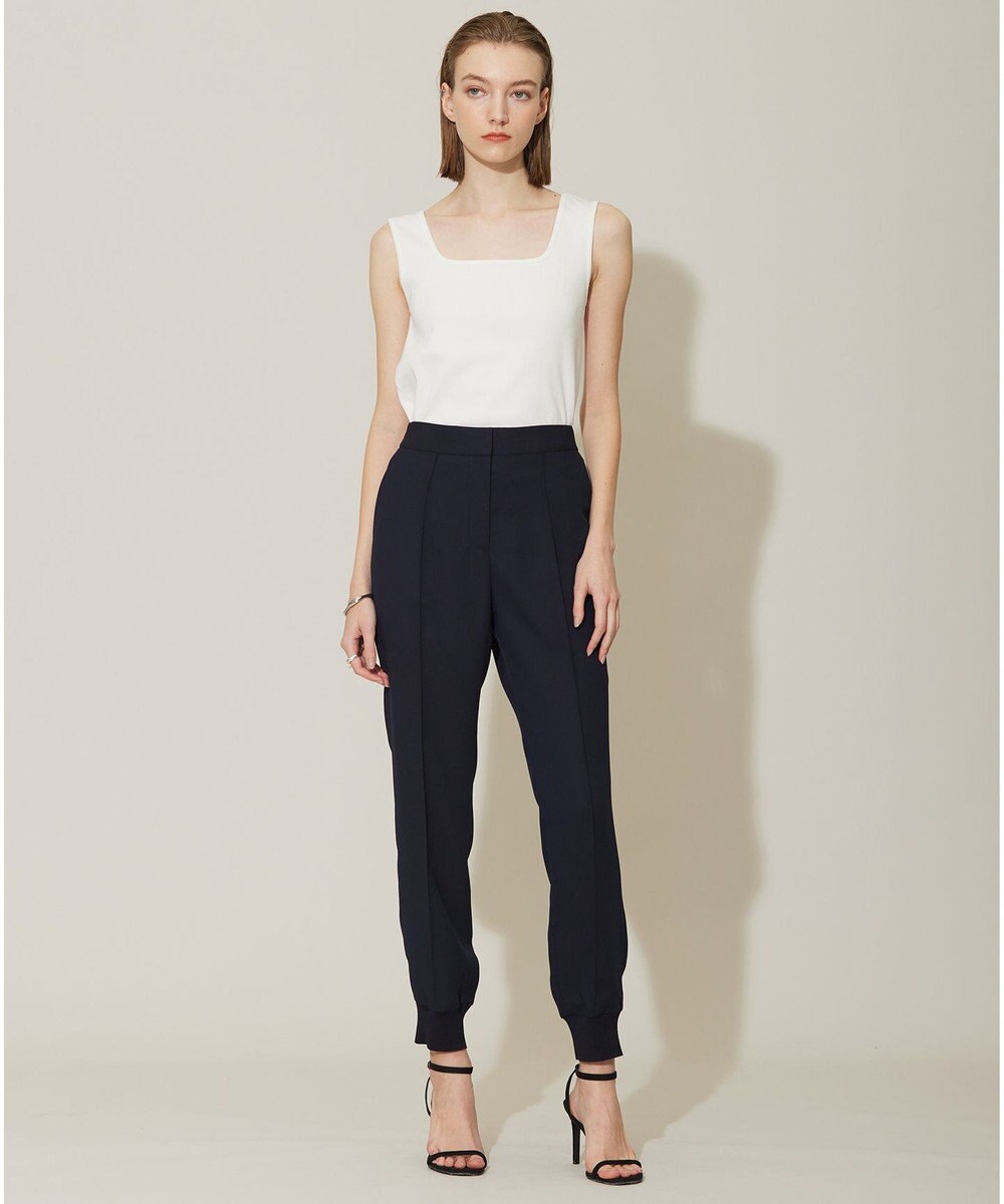 ICB L 【接触冷感・UVケア・速乾・洗える】FluidBackSatin ジョグパンツ 