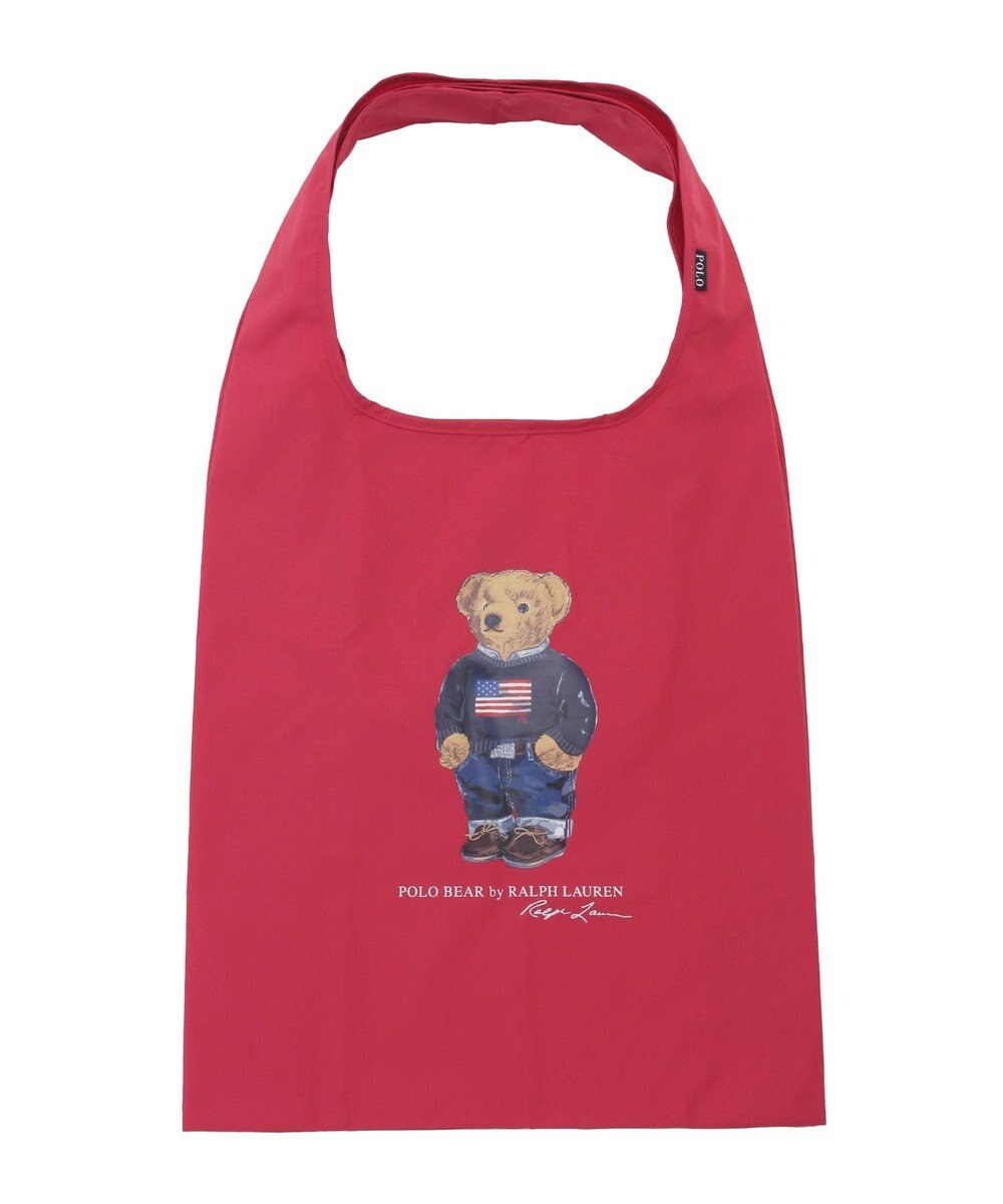 MOONBAT POLO RALPH LAUREN リップポケッタブルレインバッグ　フラッグベア 