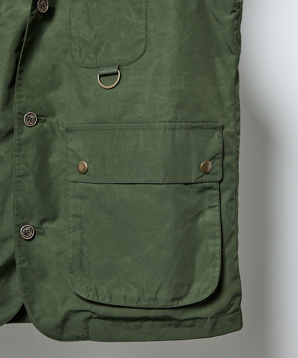 JOSEPH ABBOUD MOUNTAIN 【軽量・テ―ム・ヤルビーコラボ】プリント ワックスクロス ベスト 