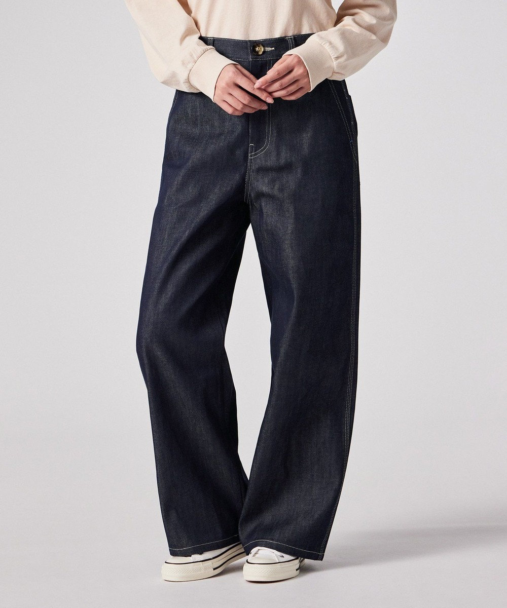 Paul Smith コントラストステッチ デニムトラウザーズ 