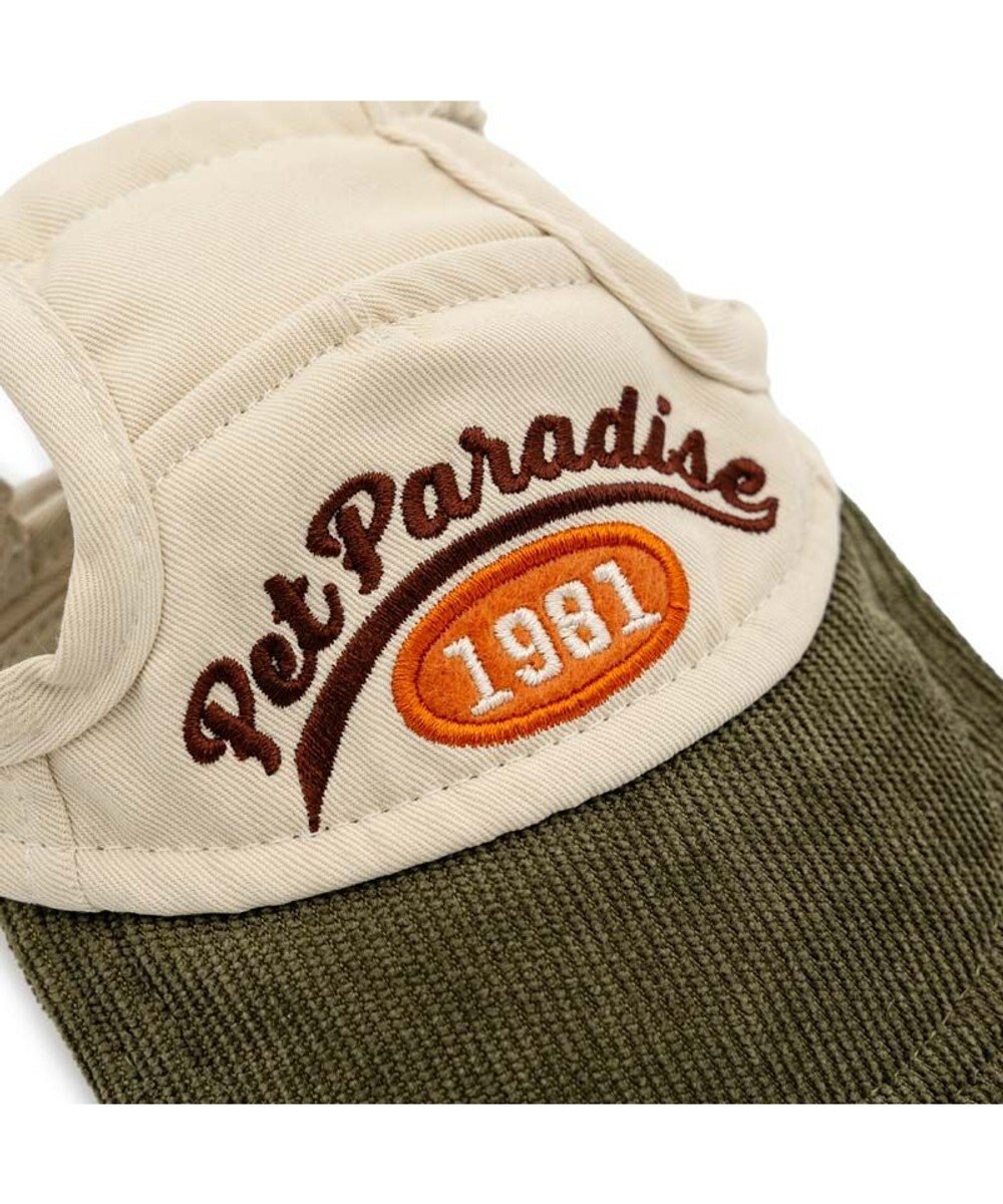PET PARADISE ペットパラダイス コーデュロイ ロゴキャップ ＳＭ～Ｍ/Ｌ 