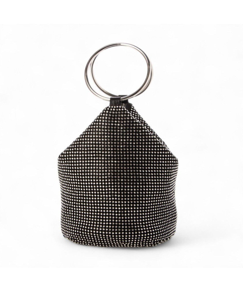 UNBILLION カシュカシュ cachecache / リングハンドル巾着パーティバッグ 