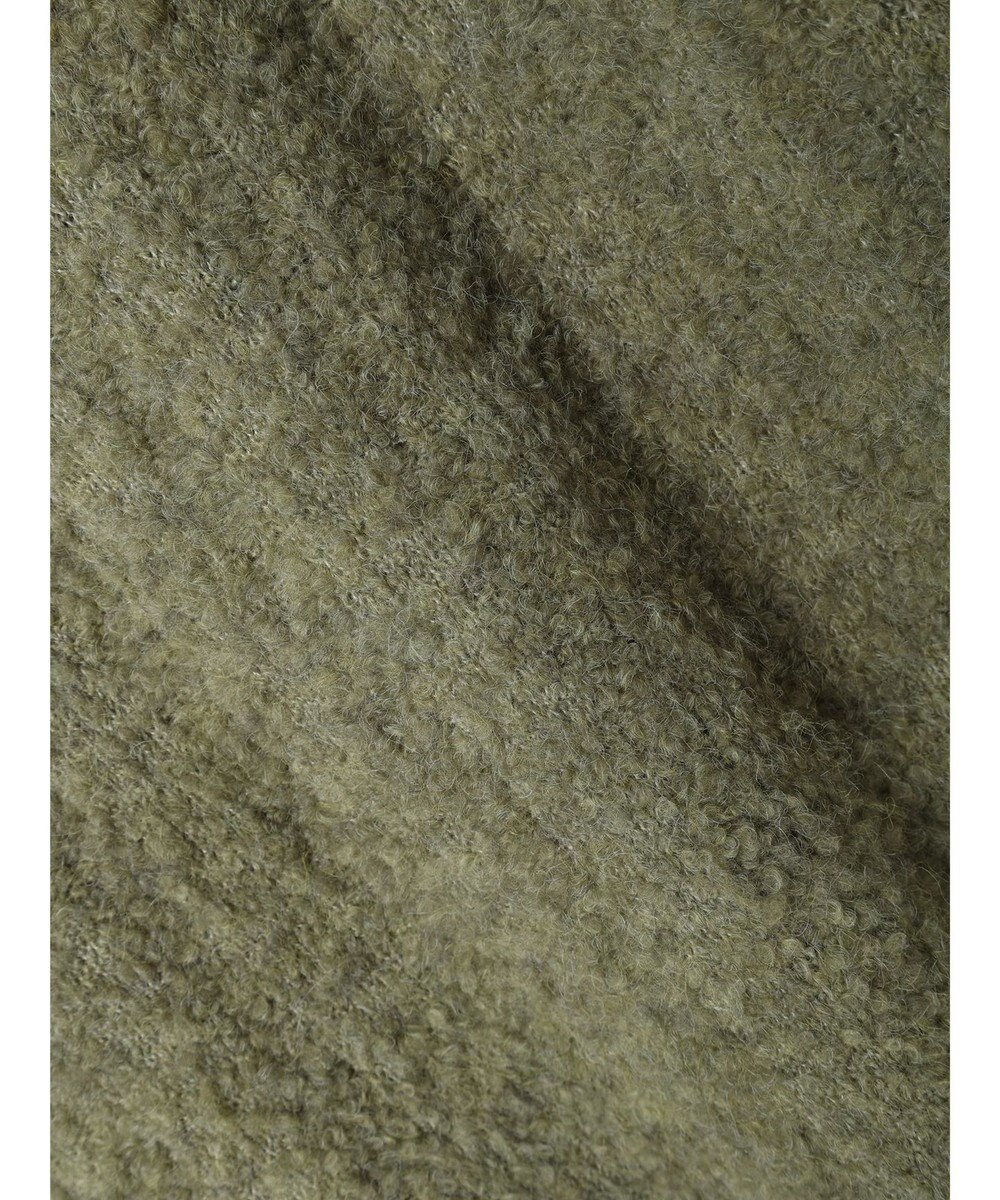 earth music&ecology ブークレハーフジップミニワンピース 