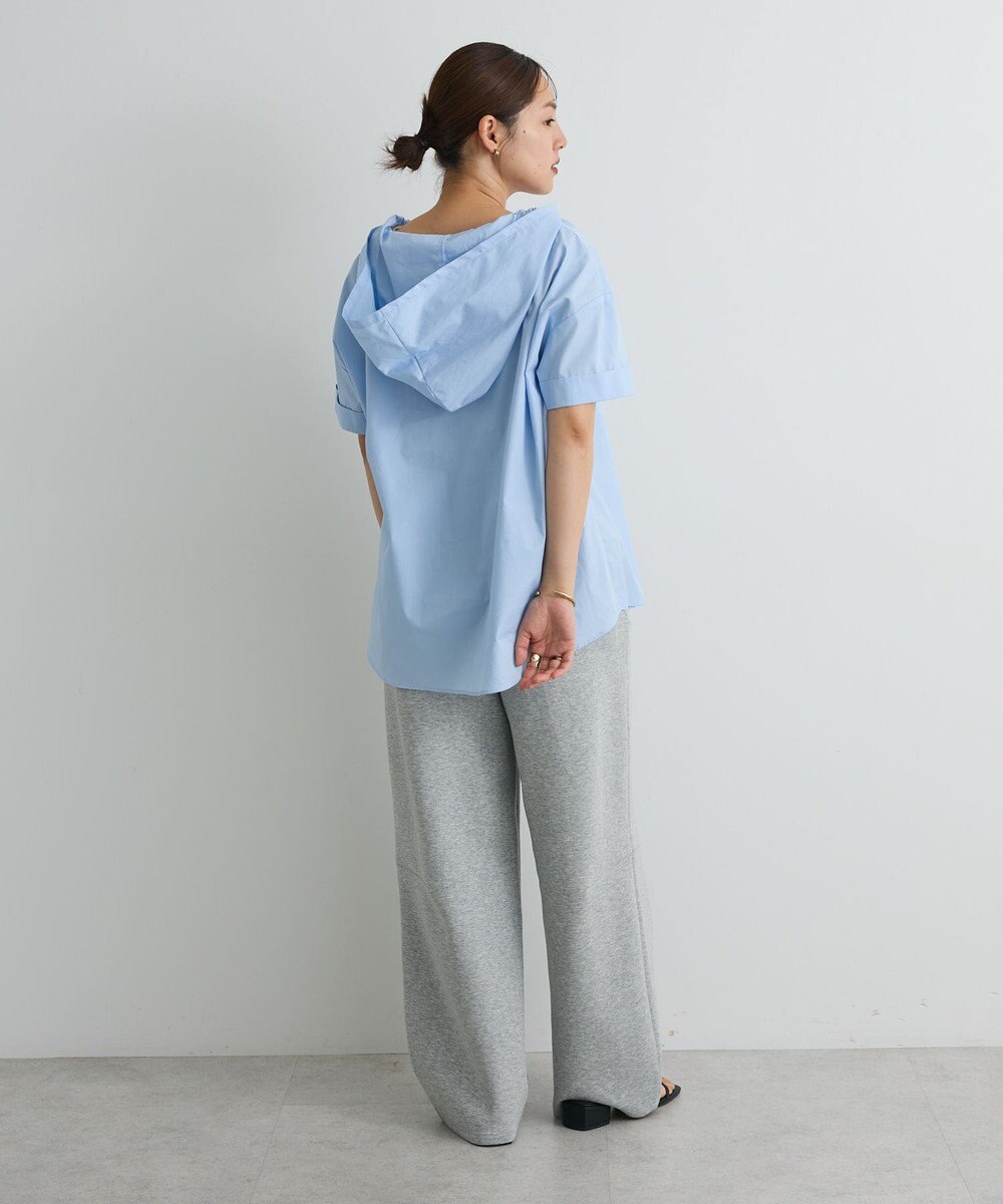 CRAFT STANDARD BOUTIQUE オーバーサイジングフード付きシャツ 