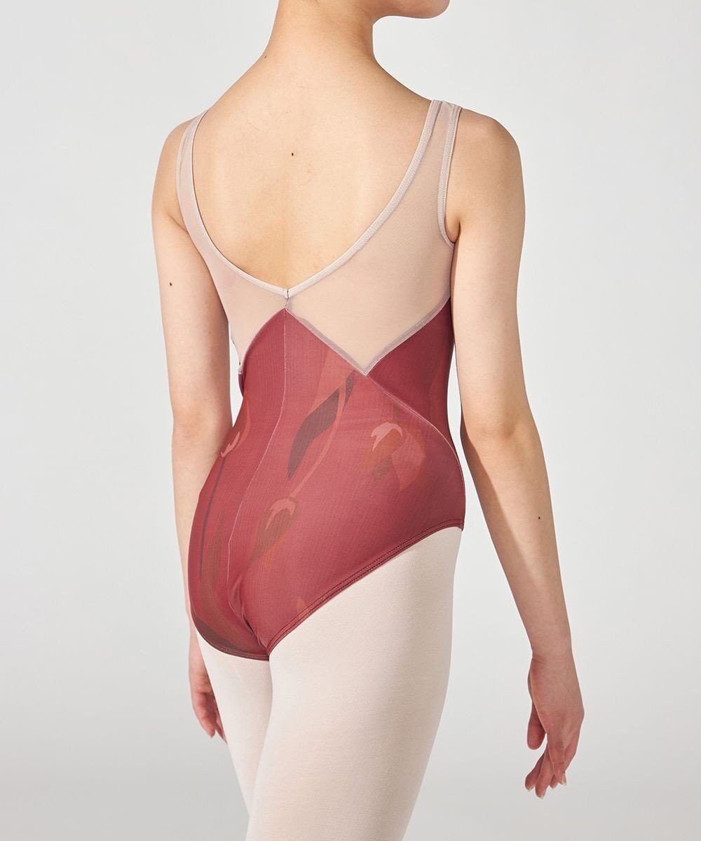 Chacott ノースリーブレオタード 