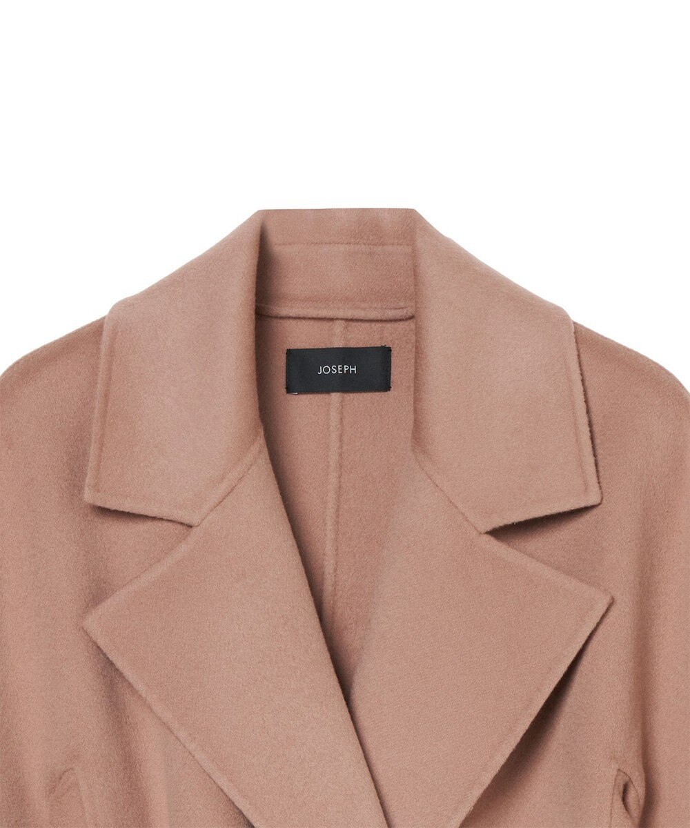 JOSEPH ダブルフェイスカシミヤ　ラップコート 