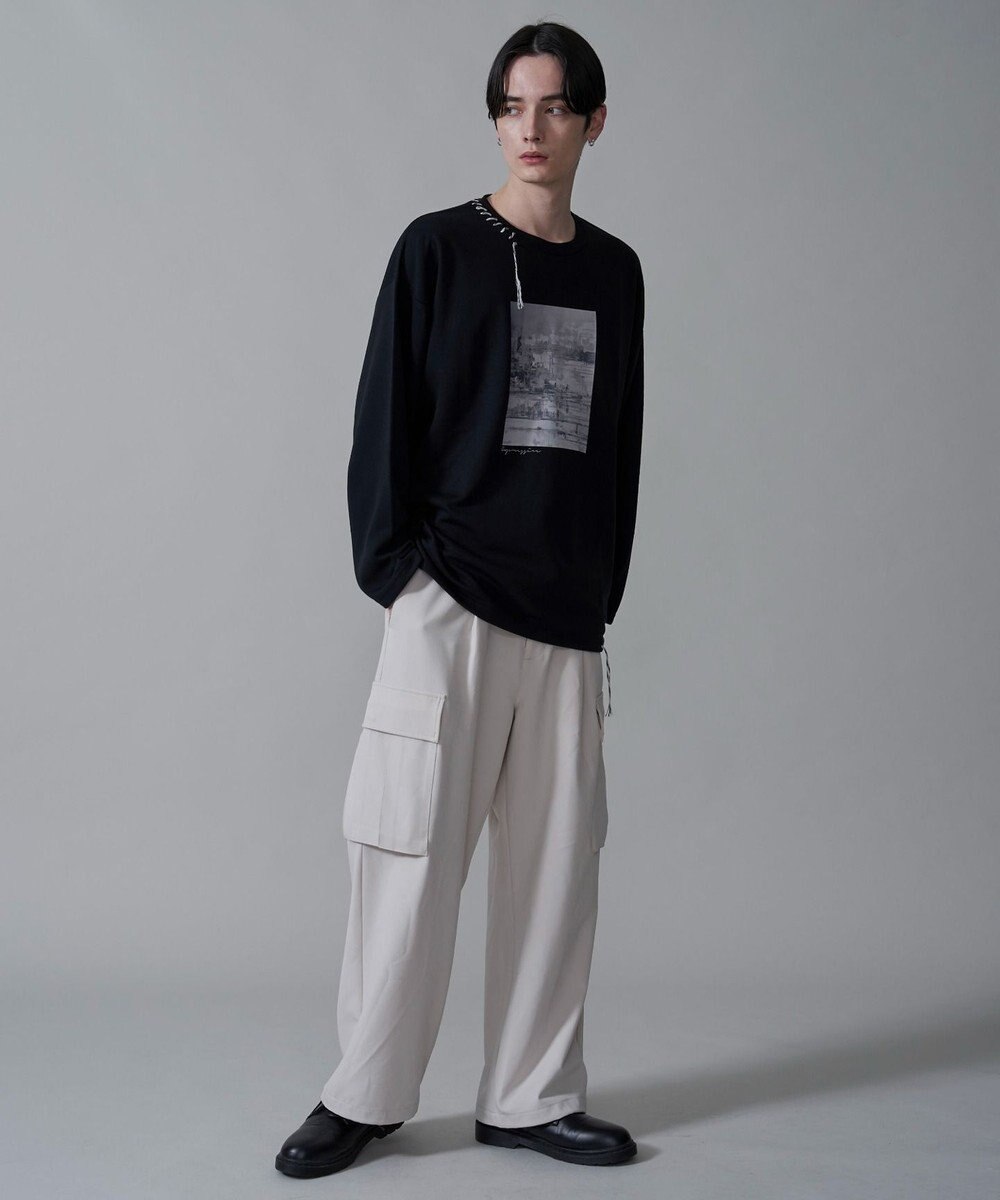 WEGO グラフィックステッチT（LS） 