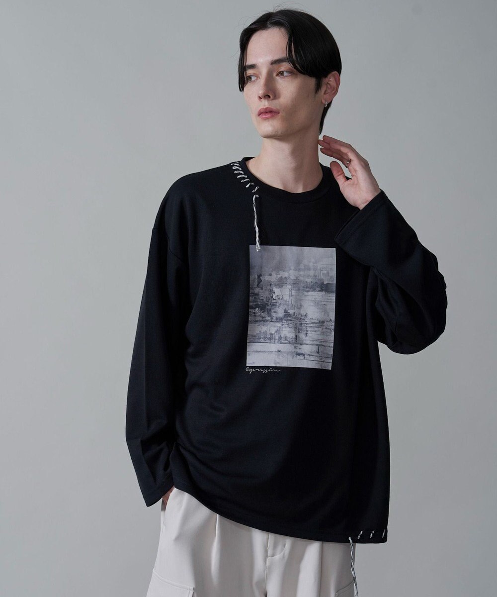 WEGO グラフィックステッチT（LS） 