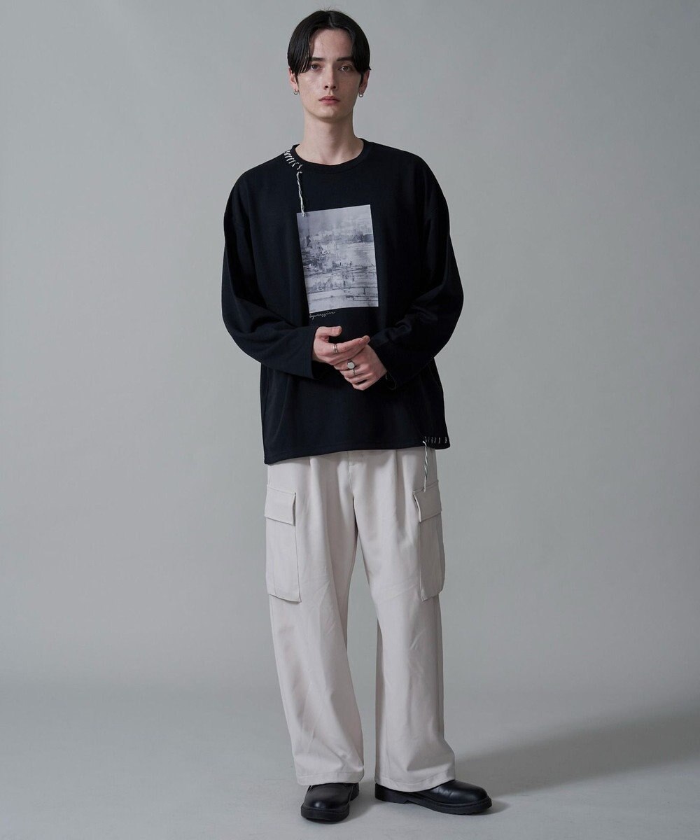 WEGO グラフィックステッチT（LS） 