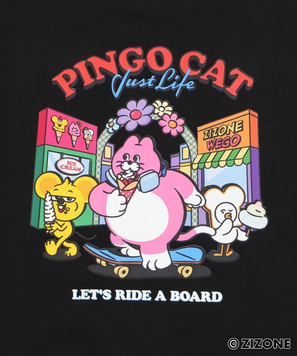 WEGO 【ユニセックス着用ITEM】別注ZIZONEグラフィックT（SS） 