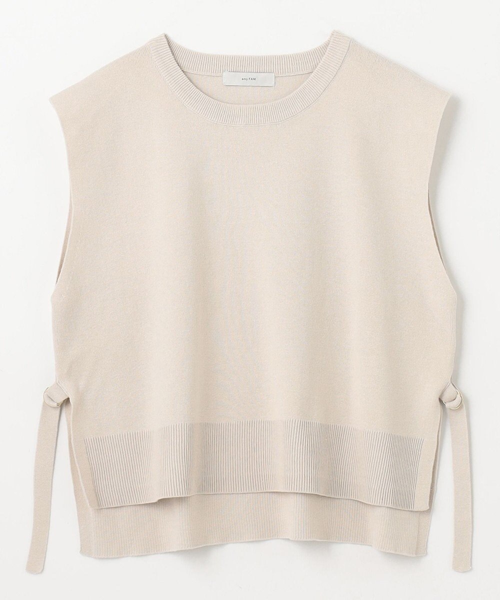 ANY 【洗濯機可】オーガニックコットンベスト 