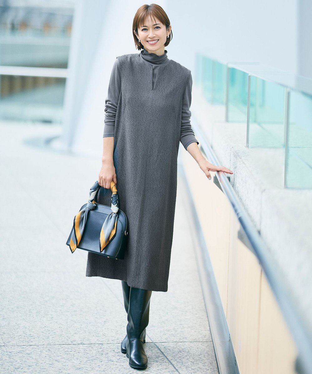 自由区 【SHIHOさん着用】シアーツイストインナー トップス 