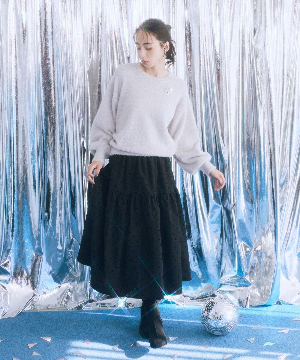 earth music&ecology ミニシャギープルオーバー 