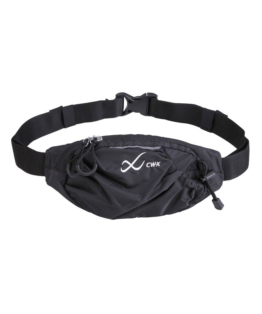 CW-X 【UNISEX】 CW-X ウエストポーチ ボトルイン可能 コンプレッションコード付き ユニセックス HYR010 /ワコール 