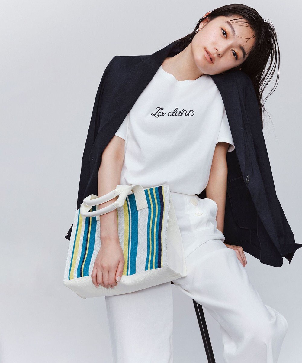 23区 【洗える】La dune ロゴTシャツ 