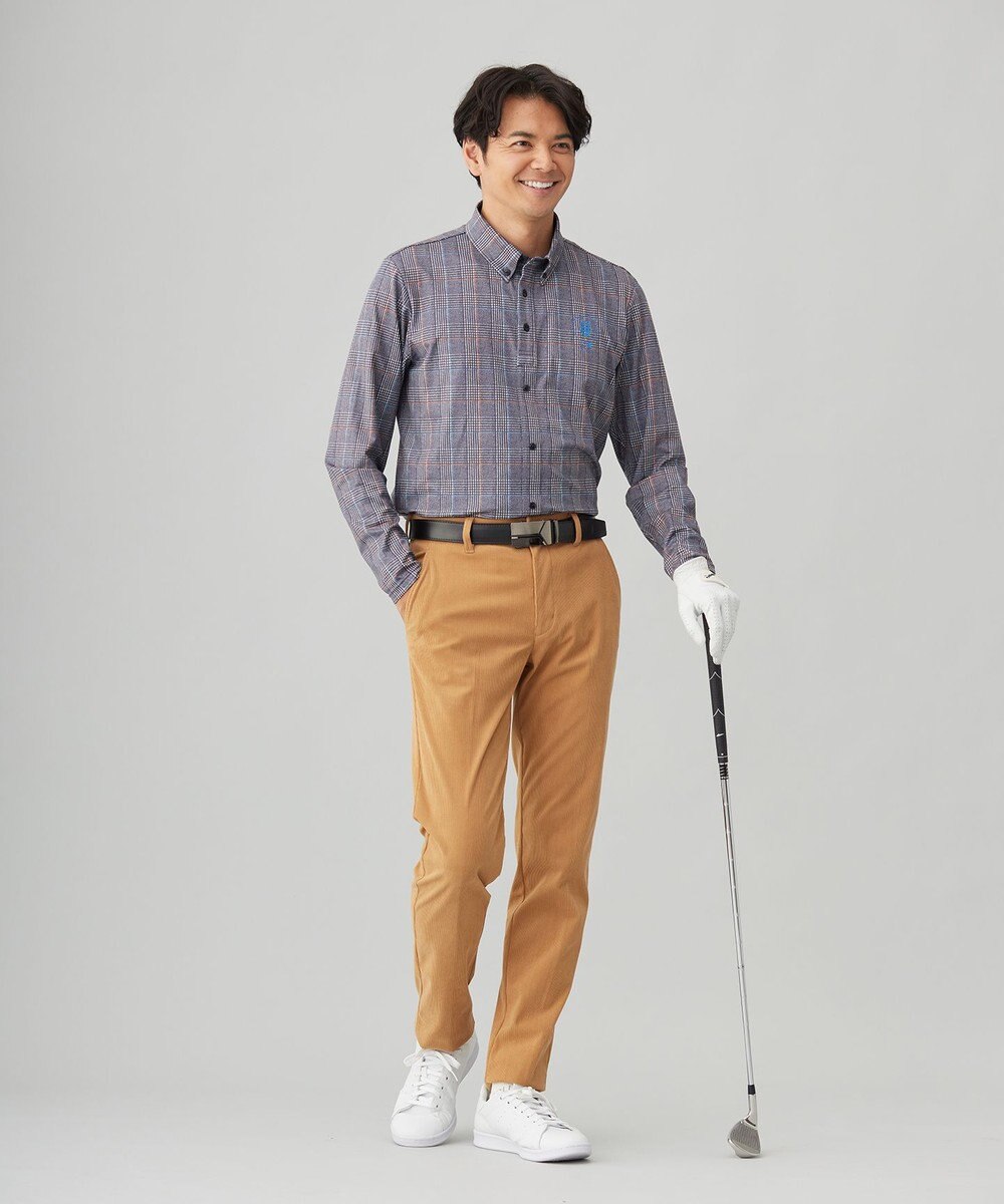 23区GOLF 【MEN】【ストレッチ】コーデュロイ カラーパンツ 