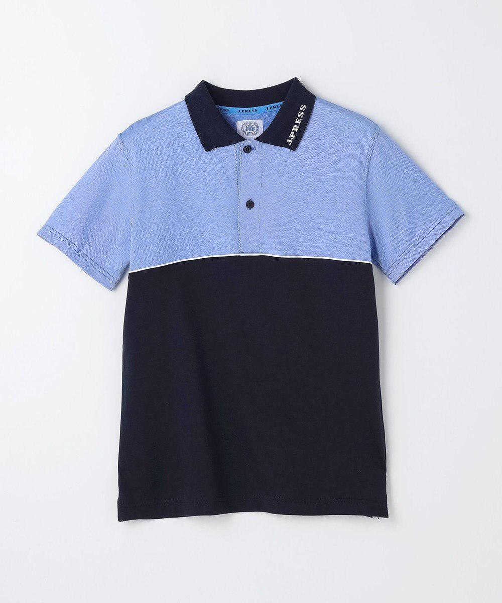 J.PRESS KIDS 【140-170cm】 ブロッキングポロシャツ 