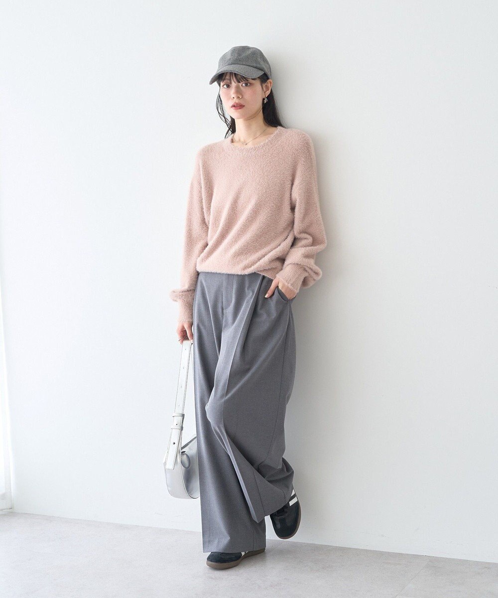 earth music&ecology ミニシャギープルオーバー 