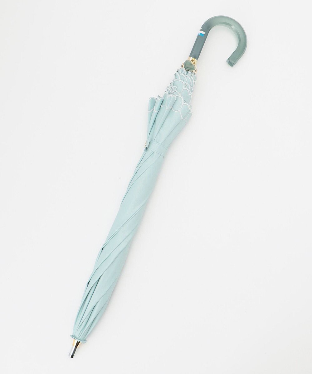 MOONBAT 【一級遮光】FURLA 晴雨兼用長傘 ハート刺繍 