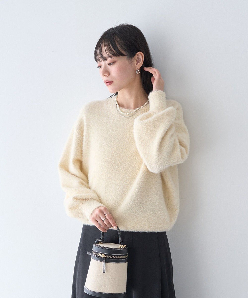 earth music&ecology ミニシャギープルオーバー 