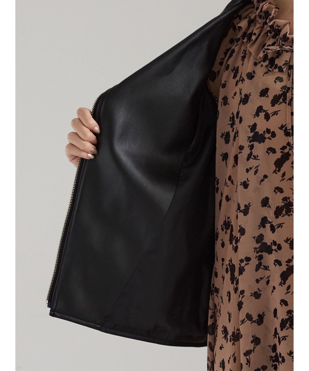 Te chichi レザーダブルライダースジャケット 