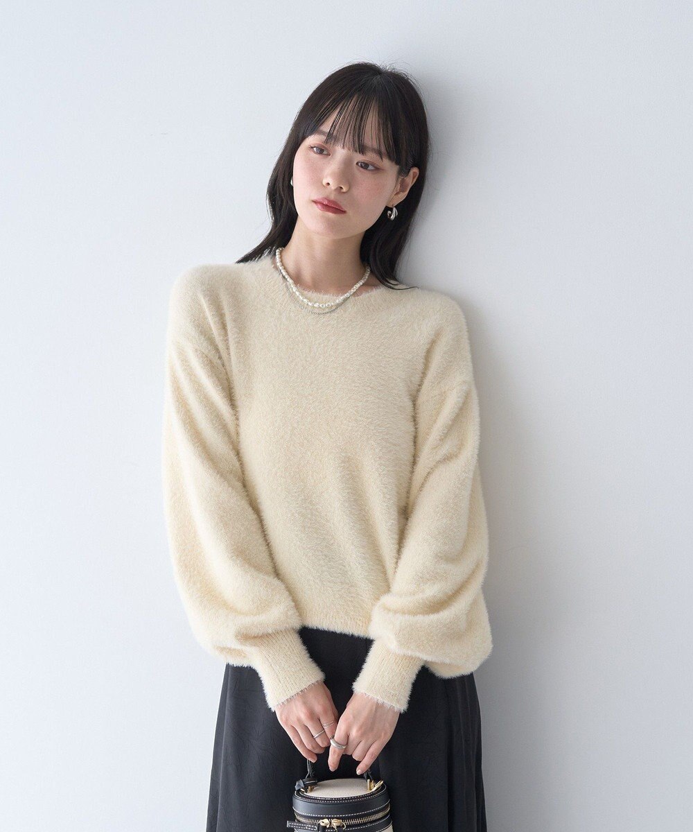 earth music&ecology ミニシャギープルオーバー 