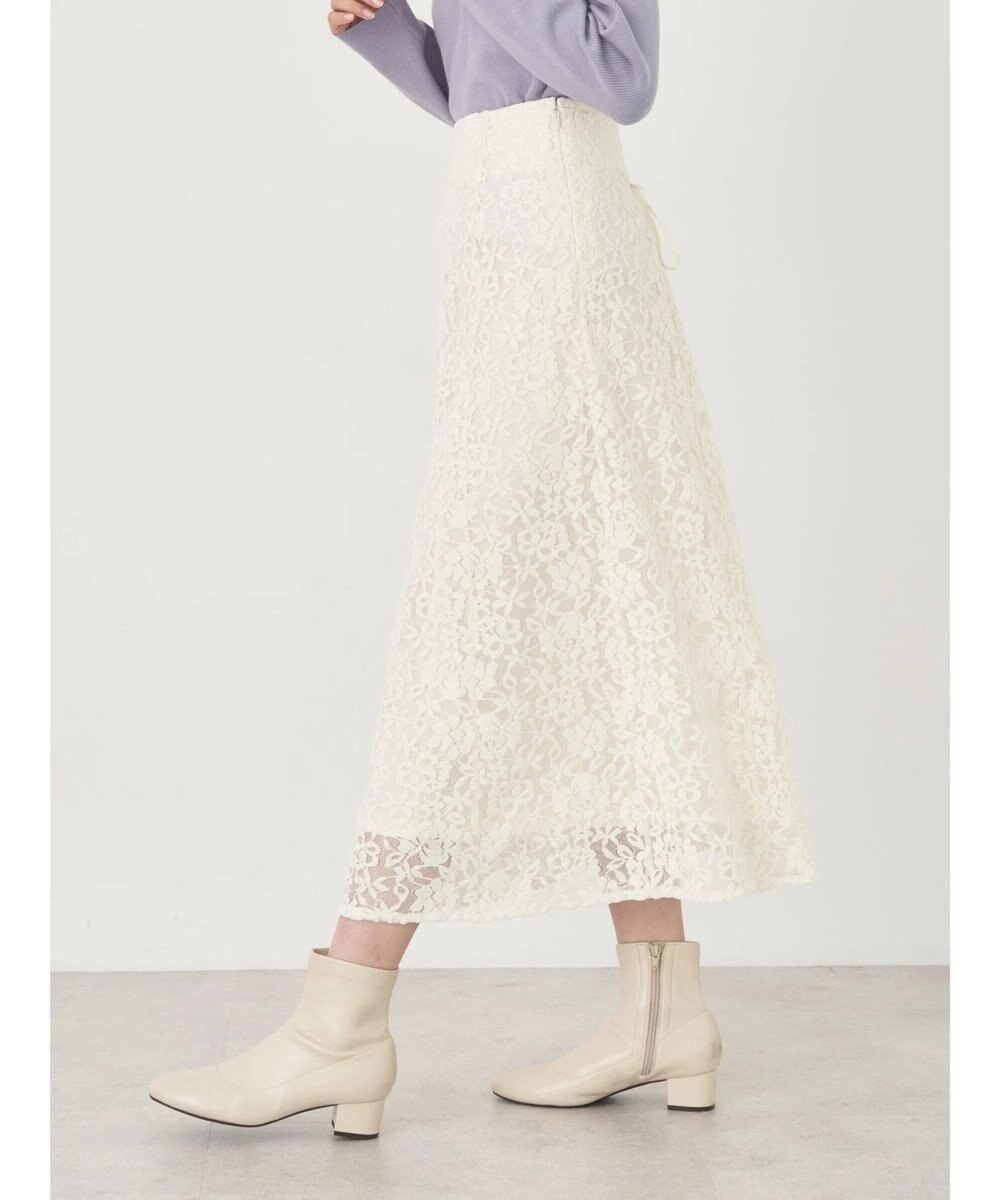 earth music&ecology モールレーススカート 