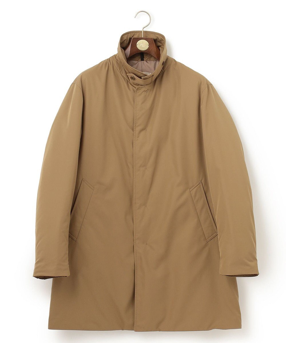 J.PRESS MEN 【ビジネス対応可】ベーシックタフタ ステンカラーダウンコート 