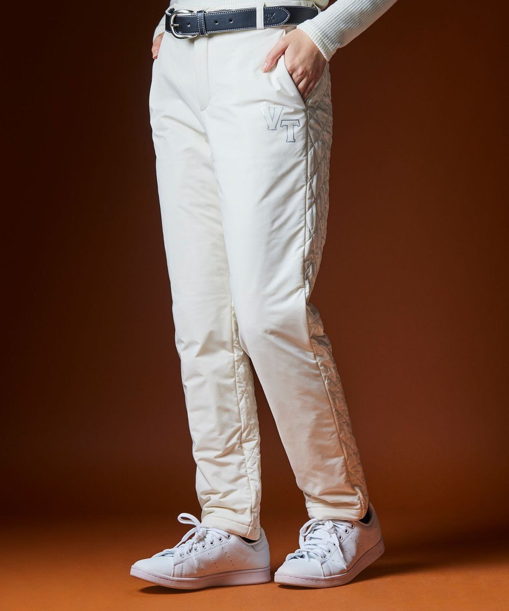 23区GOLF 【WOMEN】ストレッチ中綿カジュアルパンツ 