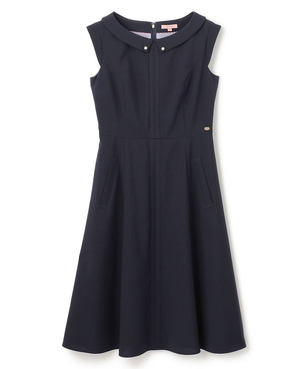 TOCCA 【消臭・吸水速乾・洗える】SUMMER ENTRANCE 襟付きドレス 