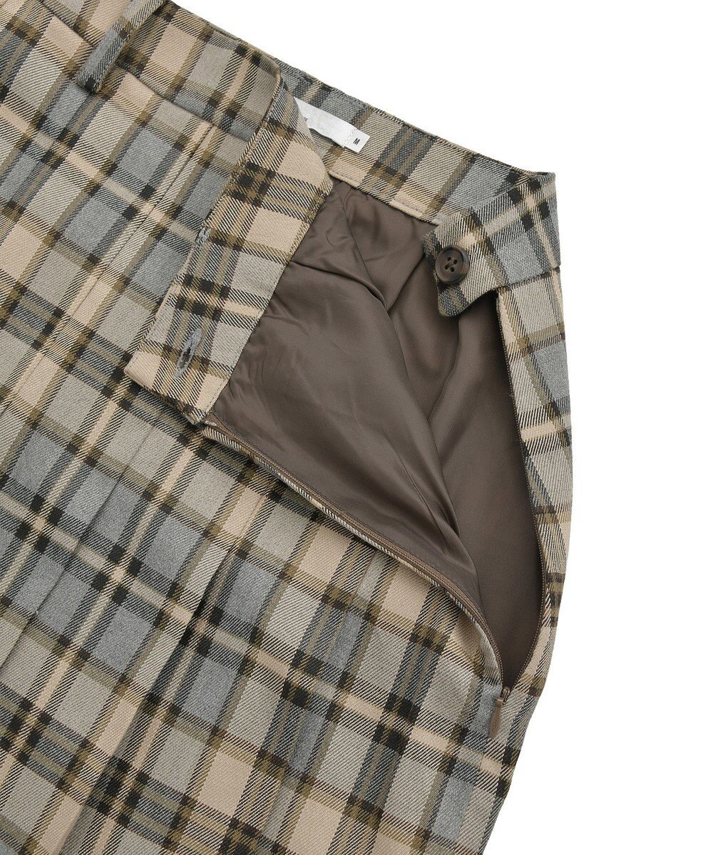 CRAFT STANDARD BOUTIQUE フロントプリーツスカート 