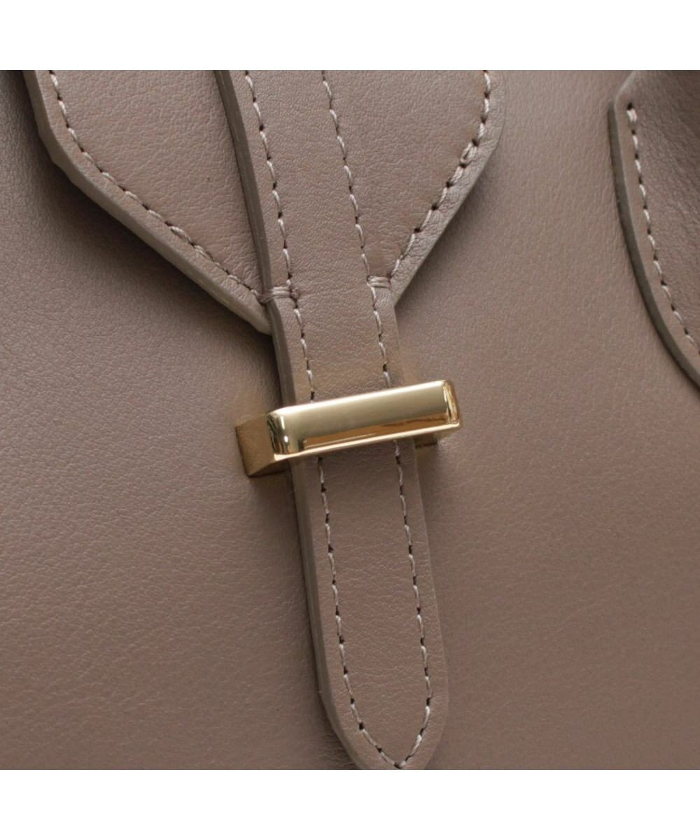 A.D.M.J. 【牛革】クラシックアニルブリロ/ノーブルファスナートート25cm(ショルダーストラップ付) 