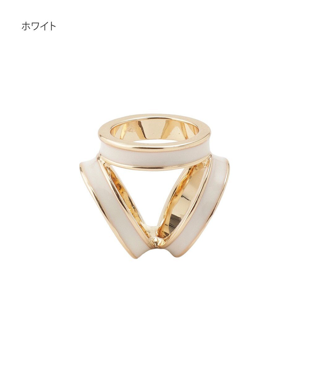 MOONBAT Luna Luce(ルナルーチェ)スカーフリング パール調 3Ring お手持ちのスカーフを通すだけ ギフト 