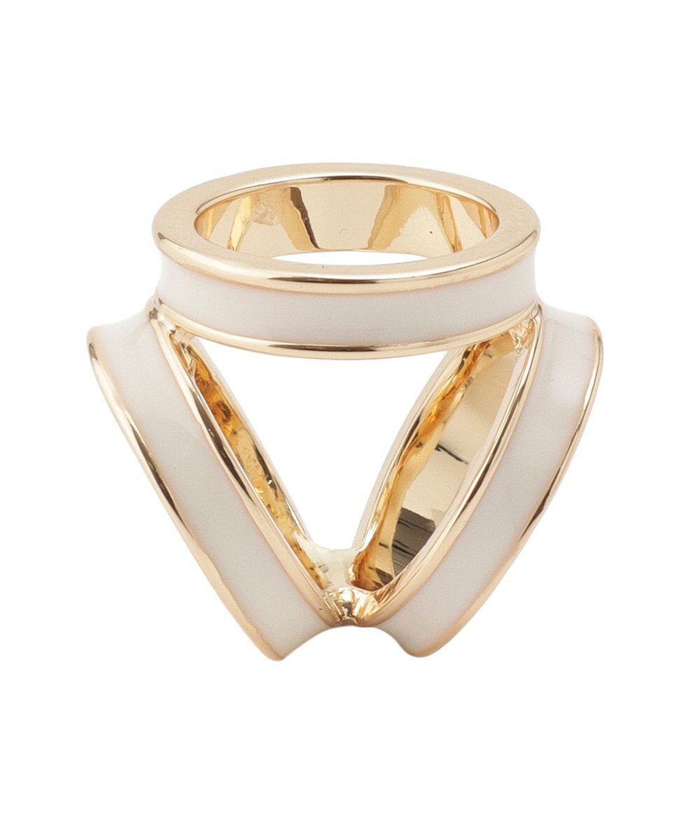 MOONBAT Luna Luce(ルナルーチェ)スカーフリング パール調 3Ring お手持ちのスカーフを通すだけ ギフト 