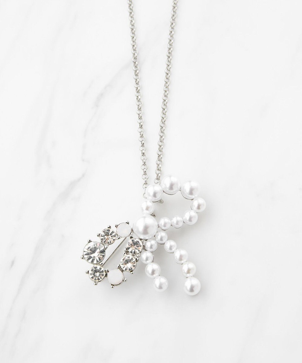 TOCCA RIBBON BROOCH NECKLACE ブローチネックレス 