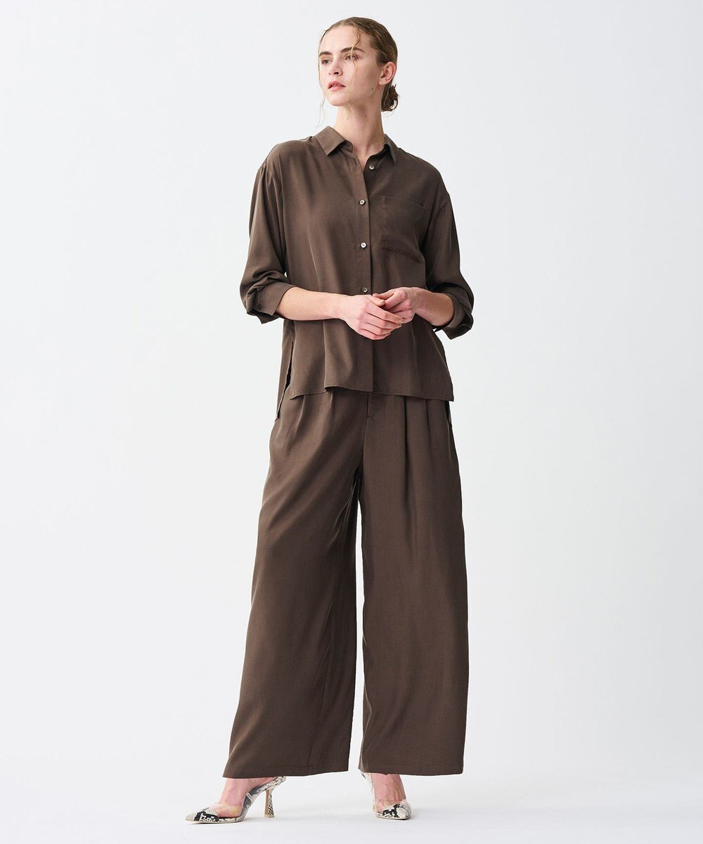 uncrave フィブリルシャンブレー ミドルシャツ 