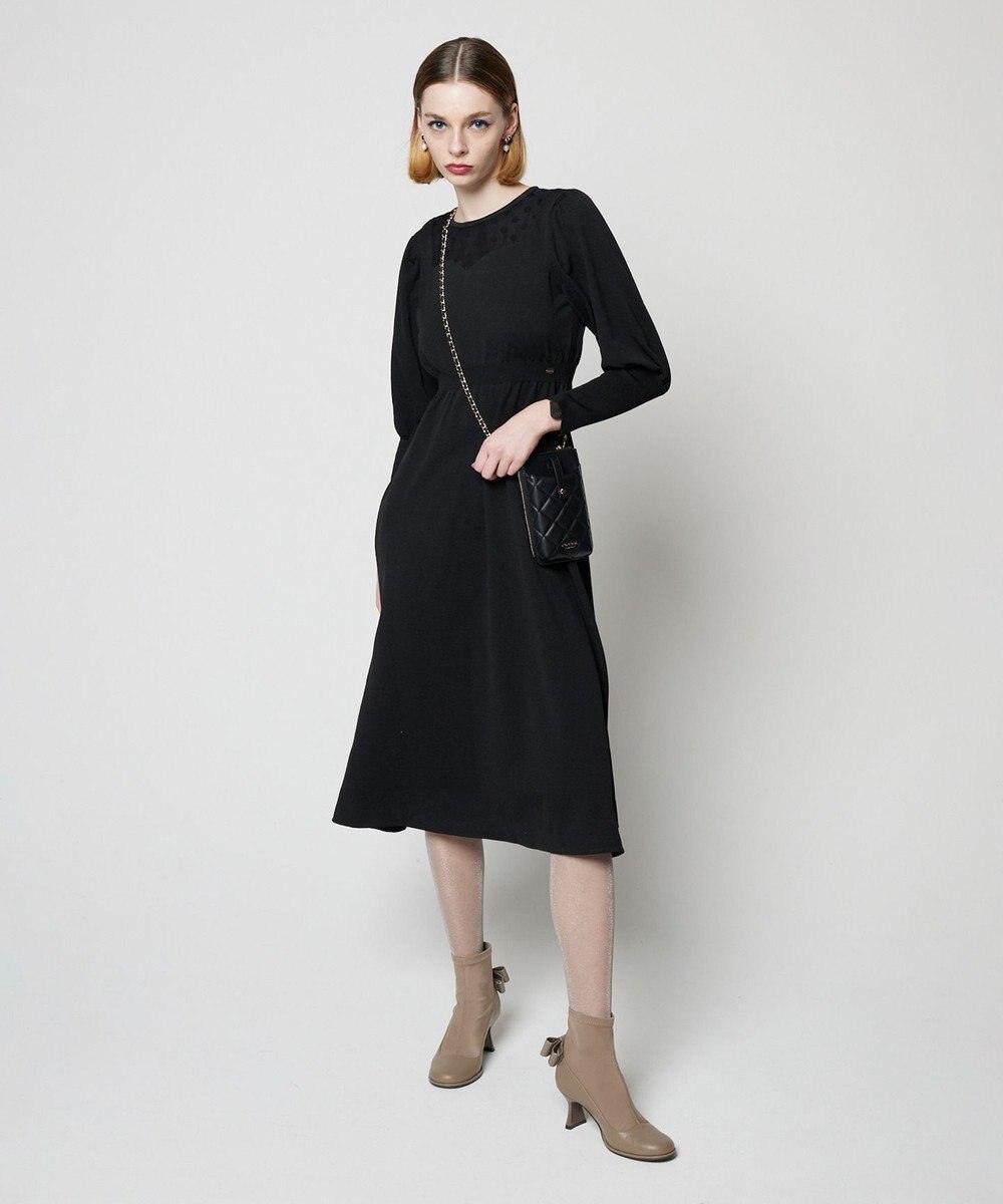 TOCCA 【洗える！】RAINY NIGHT ニットドレス 