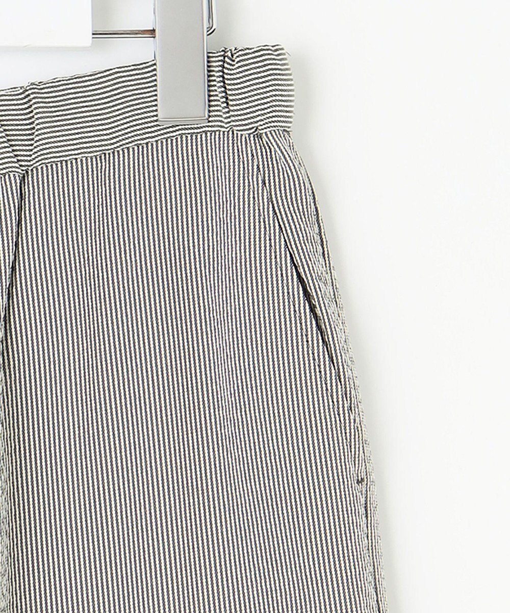 J.PRESS LADIES 【洗える】エアロツイルストライプ イージーパンツ 