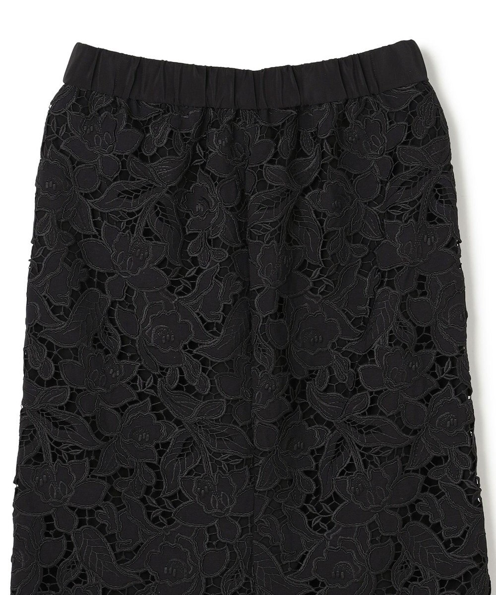 BEIGE， CITRINE / エンブロイダリーレースイージースカート 