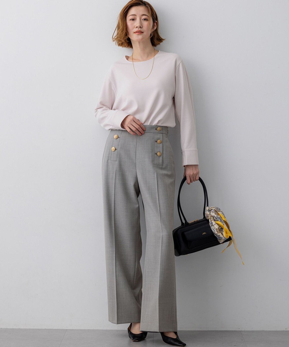 23区 【先行予約】バックボタン TEEブラウス 