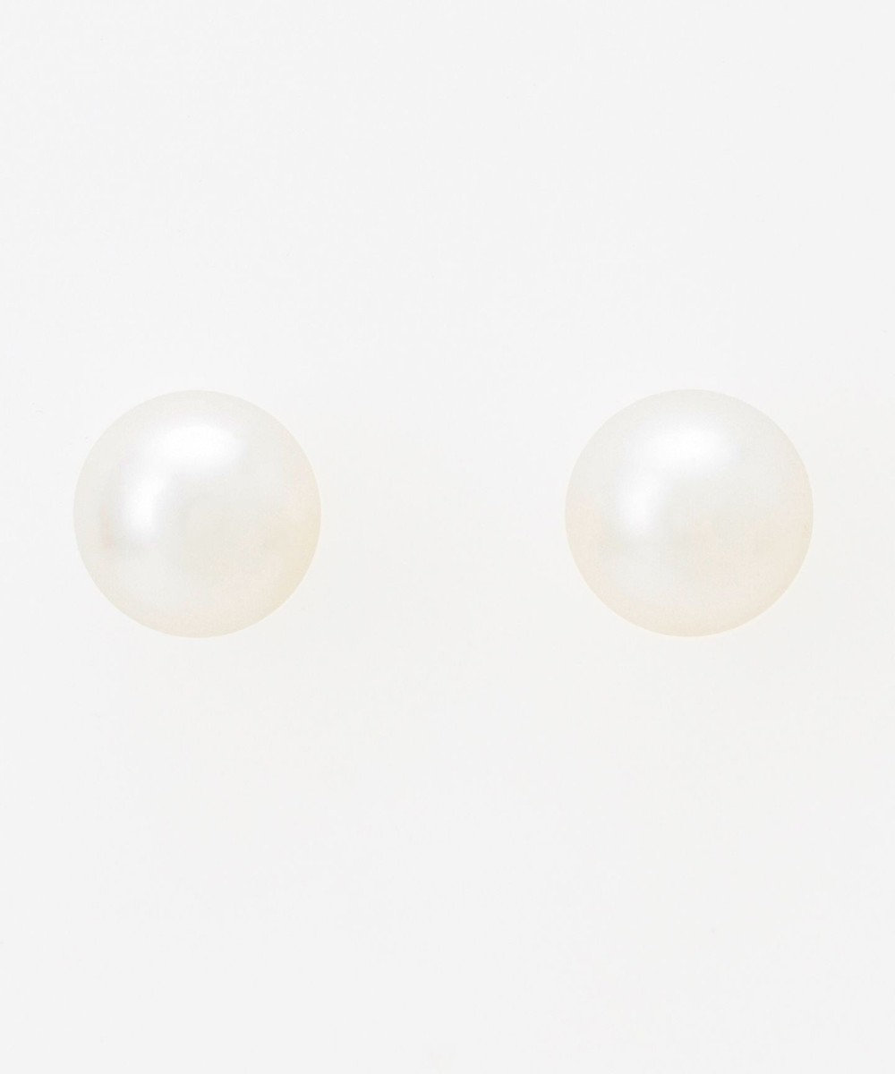 WEB限定】NOBLE PEARL PIERCED EARRINGS K18淡水パール ピアス / TOCCA