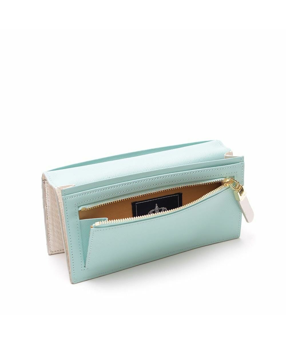 A.D.M.J. 【スネークレザー】アールデコモチーフロングウォレット 