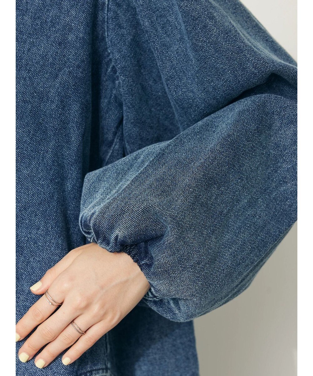 CRAFT STANDARD BOUTIQUE デニムギャザーヨークブラウス 