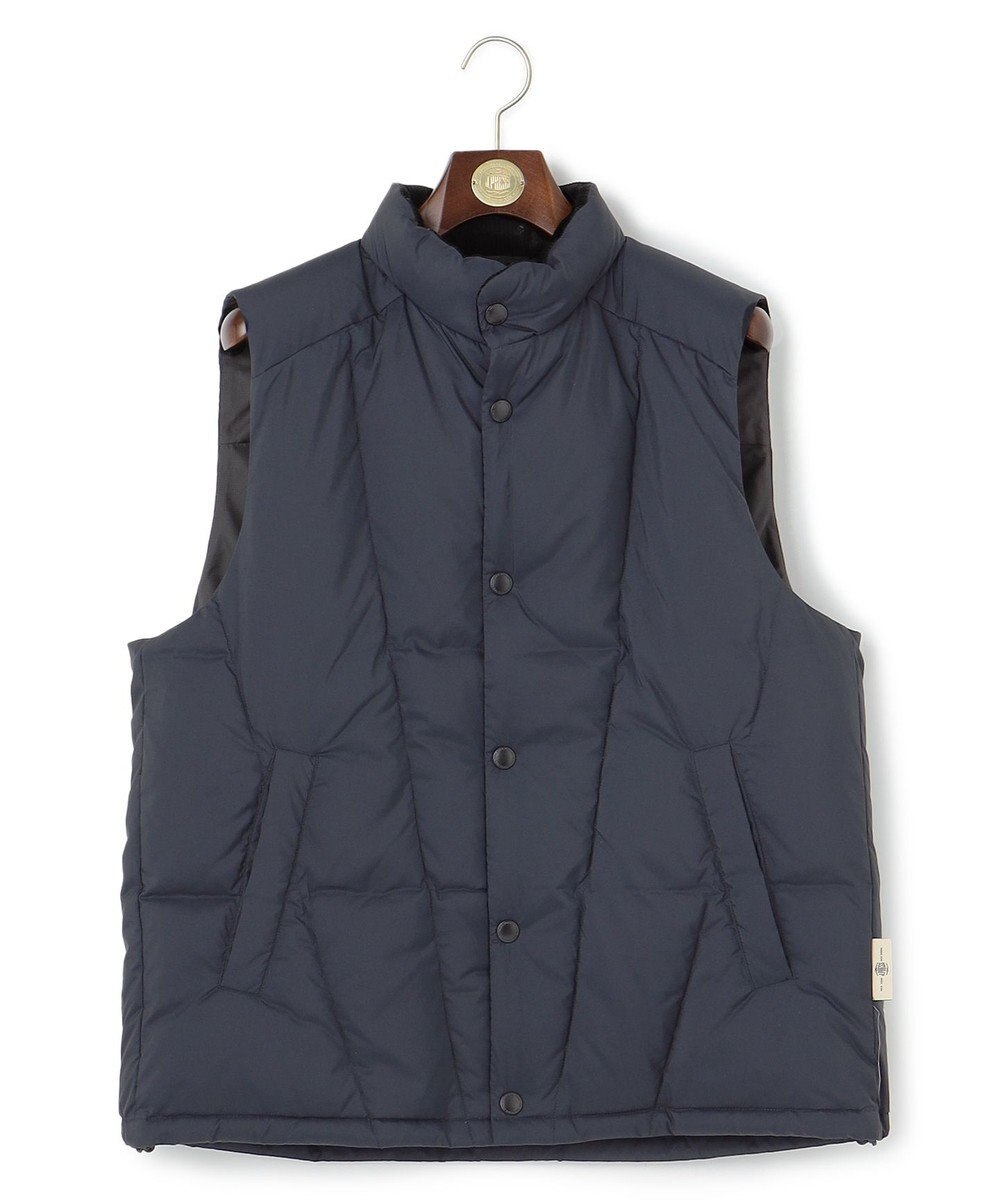 J.PRESS MEN ナイロンワッシャータフタ ダウンベスト 