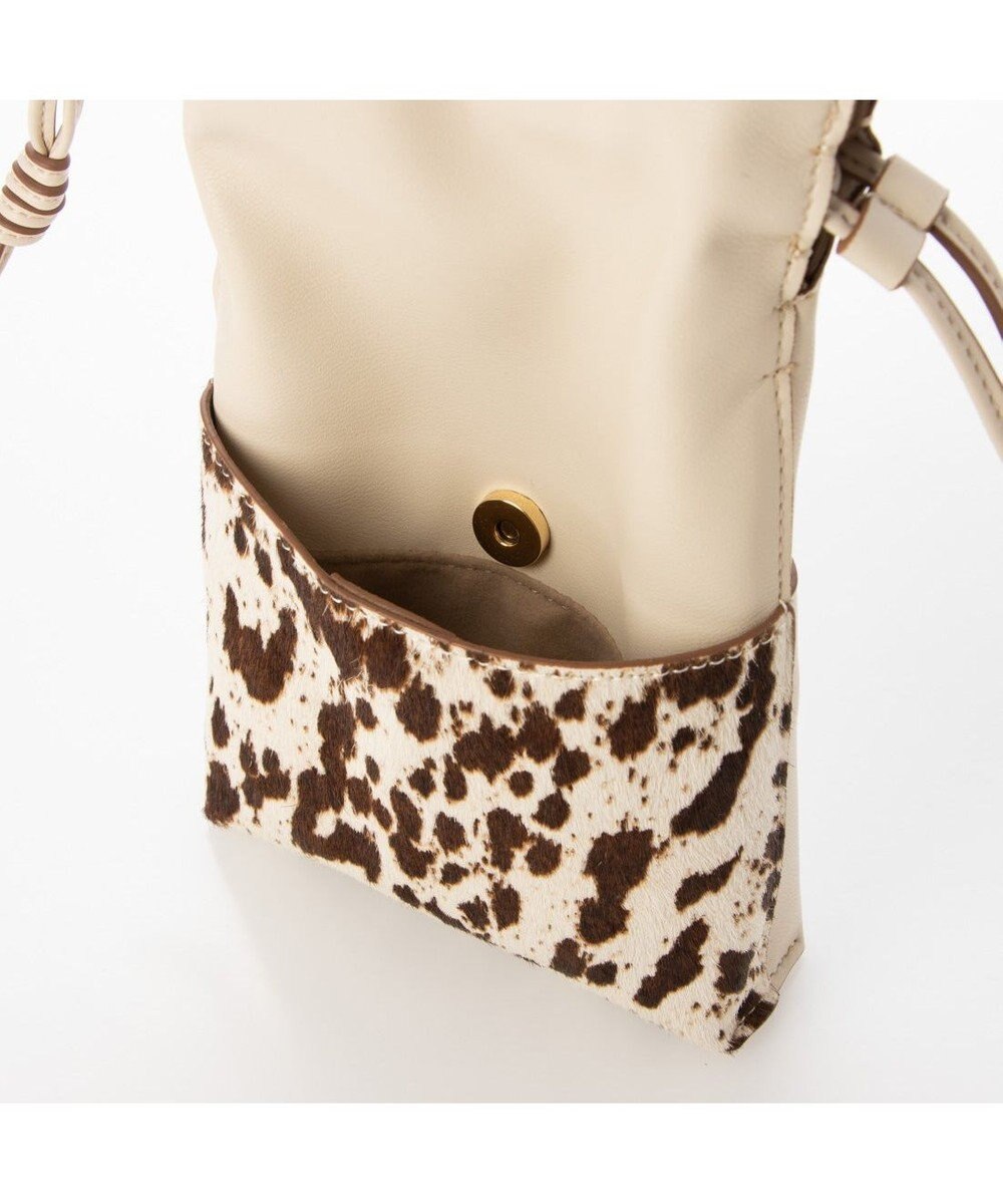 UNBILLION kakatoo ハラコポケットモバイルショルダー 